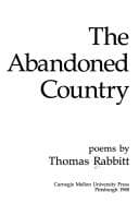 Tapa de Abandoned Country (Carnegie-Mellon Poetry)