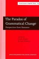 Tapa de The paradox of grammatical change
