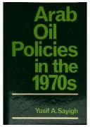 Tapa de Arab oil policies in the 1970s