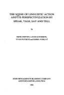 Tapa de The Scene of linguistic action and its perspectivization by speak, talk, say and tell