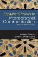 Tapa de Engaging Theories in Interpersonal Communication