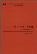 Tapa de Simone Weil