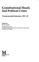 Tapa de Constitutional heads and political crises