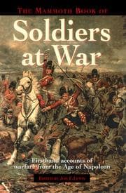 Tapa de Mammoth Book of Soldiers at War