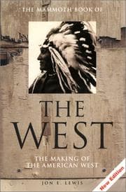 Tapa de The mammoth book of the West