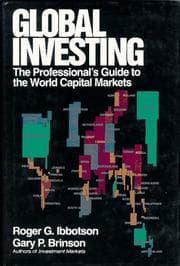 Tapa de Global investing