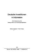 Tapa de Deutsche Investitionen in Indonesien