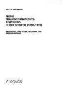 Tapa de Frühe Frauenstimmrechts-Bewegung in der Schweiz (1890-1930)