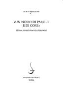 Tapa de "Un  nodo di parole e di cose"