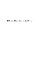 Tapa de Dieu aime-t-il l'argent?