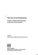 Tapa de The Boy from Bundaberg