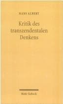 Tapa de Kritik des transzendentalen Denkens