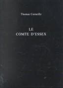 Tapa de Le comte d'Essex