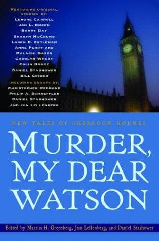 Tapa de Murder, My Dear Watson