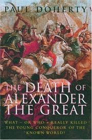 Tapa de The death of Alexander the Great