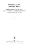 Tapa de Staatsbildung in Argentinien