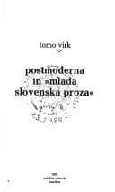 Tapa de Postmoderna in "mlada slovenska proza"