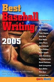 Tapa de Best baseball writing 2005