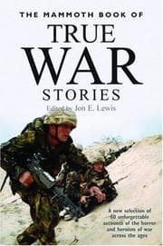 Tapa de The Mammoth Book of True War Stories
