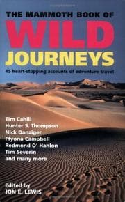Tapa de The Mammoth Book of Wild Journeys