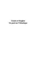 Tapa de Cesaire et Senghor