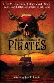 Tapa de The Mammoth Book of Pirates