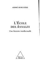 Tapa de L' école des annales
