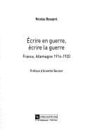 Tapa de Ecrire en guerre, écrire la guerre