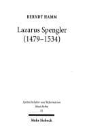 Tapa de Lazarus Spengler (1479-1534): der N urnberger Ratsschreiber im Spannungsfeld von Humanismus und Reformation, Politik und Glaube: Mit einer Edition von Gudrun Litz