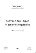 Tapa de Gustave Guillaume et son école linguistique