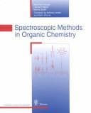 Tapa de Spektroskopische Methoden in der organischen Chemie