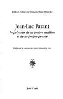 Tapa de Jean-Luc Parant