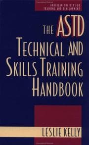 Tapa de The ASTD technical and skills training handbook