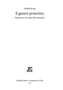 Tapa de Il genere proscritto