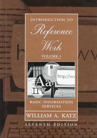 Tapa de Introduction to Reference Work,  Volume I