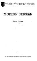 Tapa de Modern Persian.