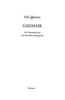 Tapa de Gaismair