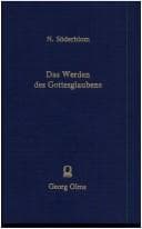 Tapa de Das werden des gottesglaubens