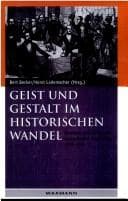 Tapa de Geist und Gestalt im historischen Wandel