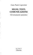 Tapa de Segni, testi, comunicazione