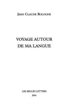 Tapa de Voyage autour de ma langue
