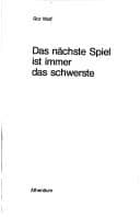 Tapa de Das nächste Spiel ist immer das schwerste