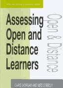 Tapa de Assessing open and distance learners