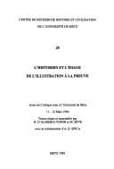 Tapa de L'historien et l'image