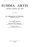 Tapa de Pintura y escultura españolas del siglo XX