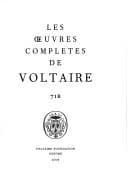 Tapa de Voltaire éditeur