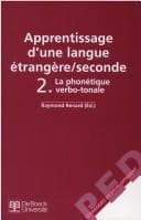 Tapa de Apprentissage d'une langue trangre/seconde ; 2 : La phontique verbo-tonale