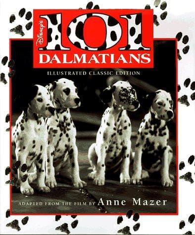Tapa de 101 Dalmatians; Illustrated Classic