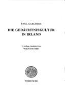Tapa de Die Gedächtniskultur in Irland