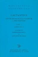 Tapa de Lactantius, L. Caelius Firmianus